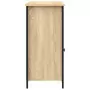 Credenza Rovere Sonoma 100x35x75 cm in Legno Multistrato