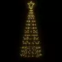 Illuminazione Albero Natale Picchetti 220LED Bianco Caldo 180cm