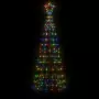 Illuminazione Albero di Natale Picchetti 220LED Colorato 180cm