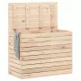 Cesto per Bucato 88,5x44x66 cm Legno Massello Pino