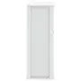 Mobile Bagno a Muro BERG Bianco 69,5x27x71,5cm Legno Massello