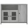 Credenza Grigio Sonoma 100x35x75 cm in Legno Multistrato