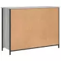 Credenza Grigio Sonoma 100x35x75 cm in Legno Multistrato