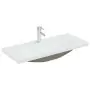 Set Mobili da Bagno Grigio Cemento in Truciolato