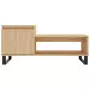 Tavolino da Salotto Rovere Sonoma 100x50x45cm Legno Multistrato