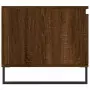 Tavolino da Salotto Rovere Marrone100x50x45cm Legno Multistrato