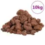 Rocce Vulcaniche 10 kg Rosse 1-2 cm