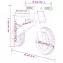 Bicicletta Senza Pedali per Bambini Arancione Stampato