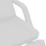 Poltrona da Estetista in Similpelle Bianca 180x62x78 cm