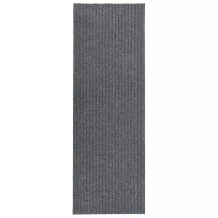 Tappeto Corsia Acchiappa Polvere 100x350 cm Grigio