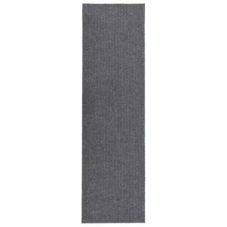 Tappeto Corsia Acchiappa Polvere 100x400 cm Grigio