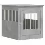 Gabbia Cani Arredamento Grigio Cemento 64,5x80x71cm Multistrato