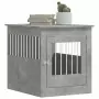 Gabbia Cani Arredamento Grigio Cemento 64,5x80x71cm Multistrato