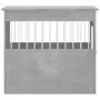 Gabbia Cani Arredamento Grigio Cemento 64,5x80x71cm Multistrato