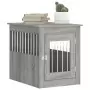 Gabbia Cani da Arredamento Grigio Sonoma 55x75x65cm Multistrato