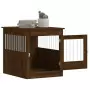 Gabbia Cani Arredamento Rovere Marrone 64,5x80x71cm Multistrato