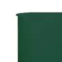 Paravento a 5 Pannelli in Tessuto 600x80 cm Verde