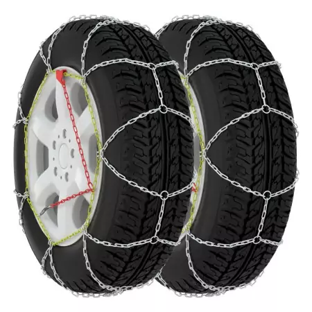 Catene da Neve per Pneumatici 2 pz 16 mm SUV 4x4 Misura 390