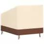 Copertura Poltrona da Giardino Beige 79x97x48/74 cm 600D Oxford