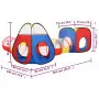 Tenda da Gioco per Bambini Multicolore 190x264x90 cm