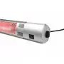 Sunred Radiatore da Parete Royal Diamond 2000W Rose Gold Argento