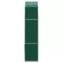 Portaceppi Verde 120x45x210 cm in Acciaio Zincato