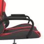 Sedia da Gaming Nera e Rossa in Similpelle