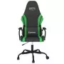 Sedia da Gaming Nera e Verde in Similpelle