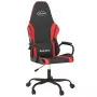 Sedia da Gaming Massaggiante Rosso e Nero in Similpelle