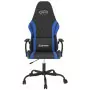 Sedia da Gaming Nera e Blu in Similpelle