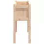 Fioriera Giardino con Gambe 110x31x70 cm Legno Massello Pino