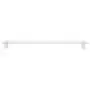 Supporto per Monitor Bianco 100x20x8cm Vetro Temperato Metallo