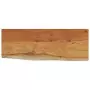 Mensola a Muro 70x30x2,5cm Rettangolare Legno Acacia Bordi Vivi