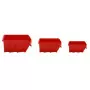 Set da Officina 35 pz Rosso e Nero 77x39 cm in Polipropilene