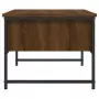 Tavolino Salotto Rovere Marrone 101x49x39,5cm Legno Multistrato