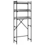 Scaffale per Lavatrice Grigio Sonoma 67x25x163 cm Multistrato