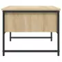 Tavolino Salotto Rovere Sonoma 101x49x39,5 cm Legno Multistrato