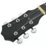 Chitarra Elettrica da Bambini con Custodia Marrone Nera 3/4 30"