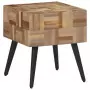 Tavolino 40x40x45 cm Teak Massello di Recupero