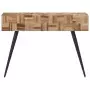 Tavolino Consolle 110x34x80 cm Teak Massello di Recupero