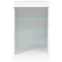 Credenza con Luci LED Bianca 41x37x67 cm