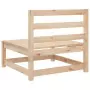 Divano Giardino Senza Braccioli 70x70x67cm Legno Massello Pino