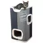 TRIXIE Tiragraffi a Torretta per Gatto Jorge 78 cm Grigio 44957