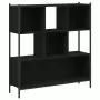 Libreria Nera 102x28x172 cm in Legno Multistrato