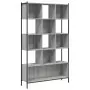 Libreria Grigio Sonoma 102x28x172 cm in Legno Multistrato