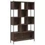 Libreria Rovere Marrone 102x28x172 cm in Legno Multistrato