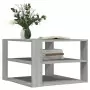 Tavolino Salotto Grigio Sonoma 59,5x59,5x40cm Legno Multistrato