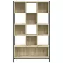 Libreria Rovere Sonoma 102x28x172 cm in Legno Multistrato