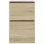 Scarpiera Rovere Sonoma 60x34x96,5 cm in Legno Multistrato