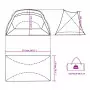 Tenda da Spiaggia Azzurra 274x178x170/148 cm Taffetà 185T